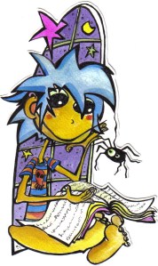 ilustración bgoph, tinta