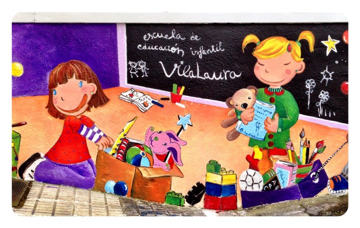 ilustraciòn begoperezherrera, fragmento pintura mural,  bgophycolorincolorado.com