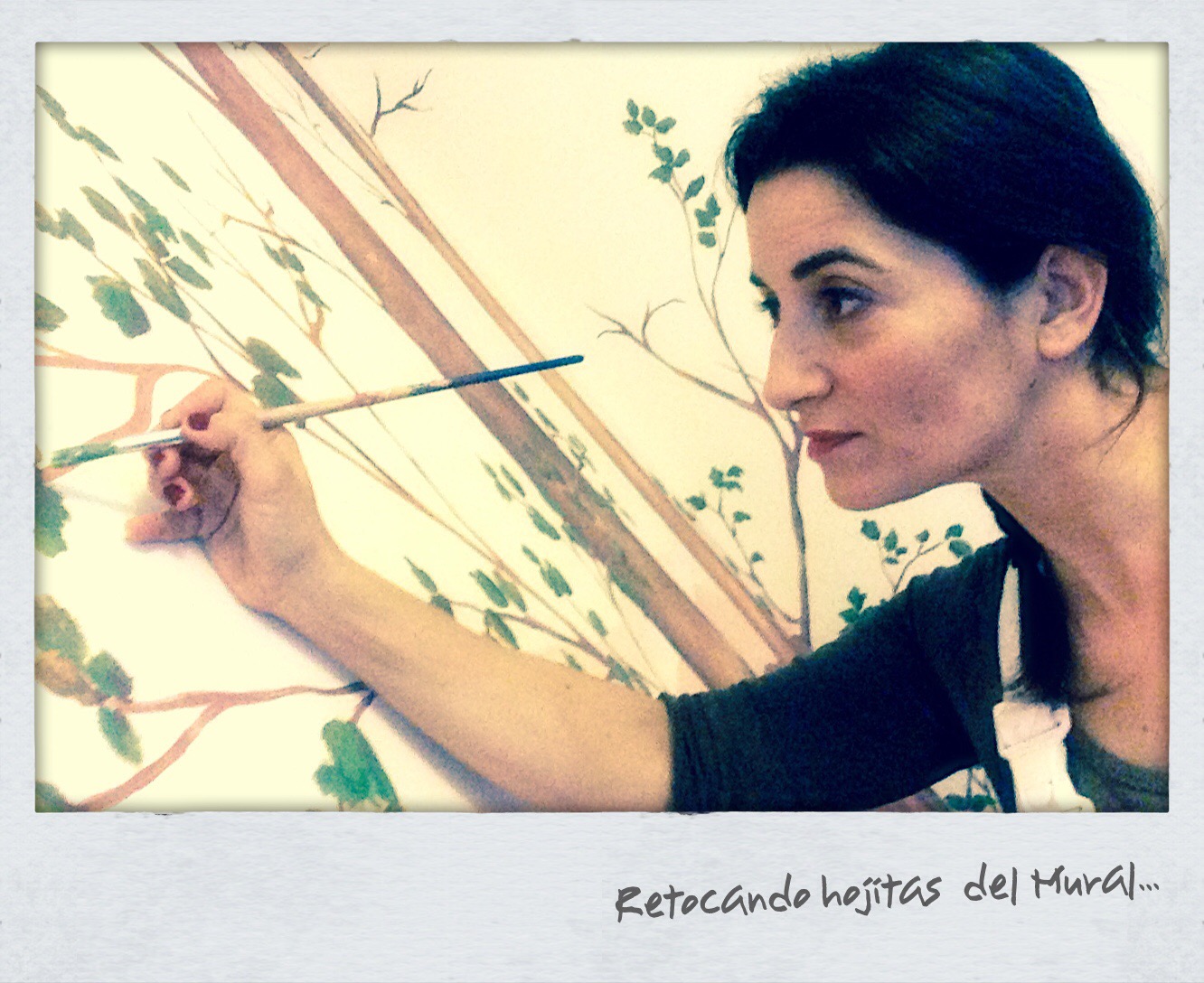 Mural dormitorio. Vigo, Galicia.  www.begoperezherrera.com