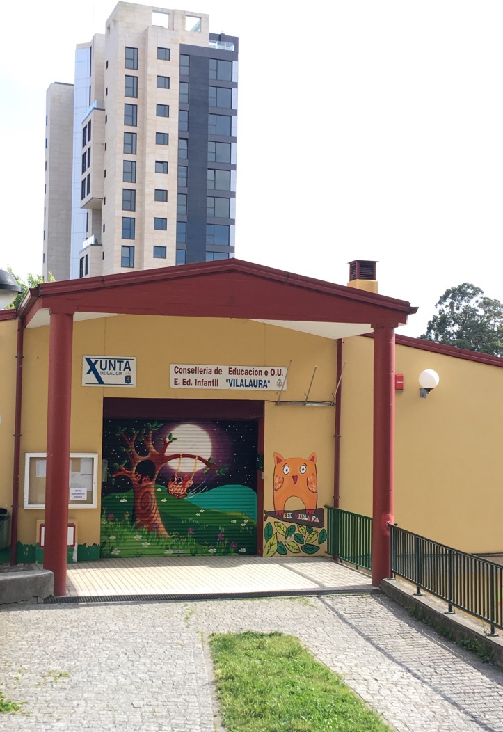 graffiti Verja principal EEI.VilaLaura,Vigo. www.bgophycolorincolorado.com